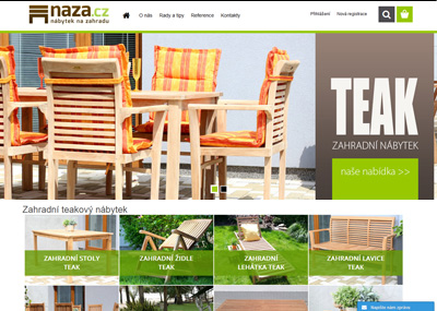 eshop zahradní nábytek