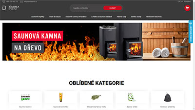 eshop sauny, saunové vybavení