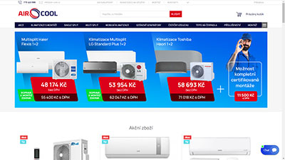 eshop klimatizace - AirCool s.r.o.