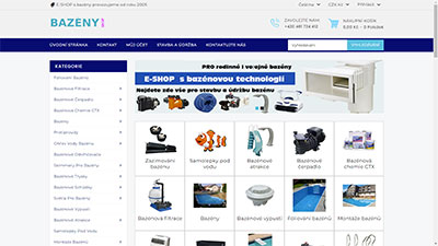 eshop bazény
