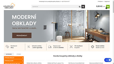 eshop koupelny dlažba