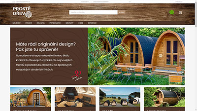 eshop dřevěné zahradní stavby