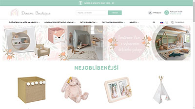 eshop dětský nábytek