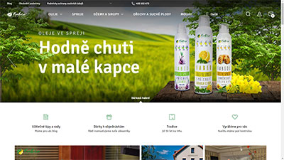 eshop rostlinné oleje