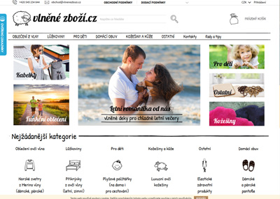 eshop vlněné výrobky