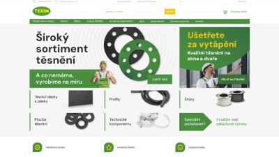 eshop těsnění na míru