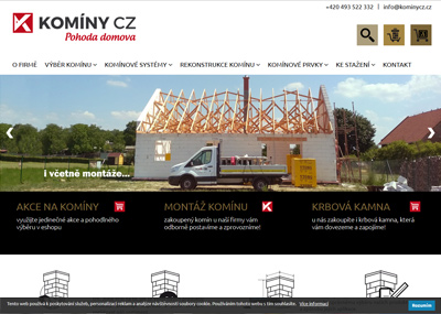 KOMÍNY CZ - výroba komínů, komínové systémy